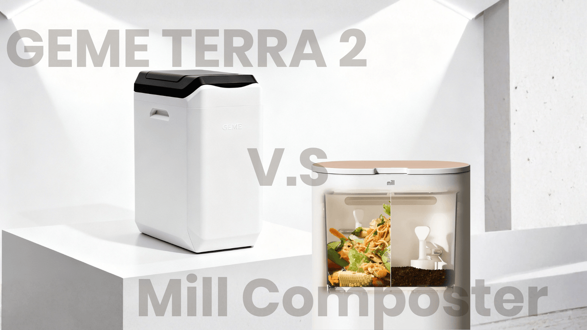 GEME Terra 2 vs Mill Composter: The Best Electric Kitchen Composter in 2026 - GEME