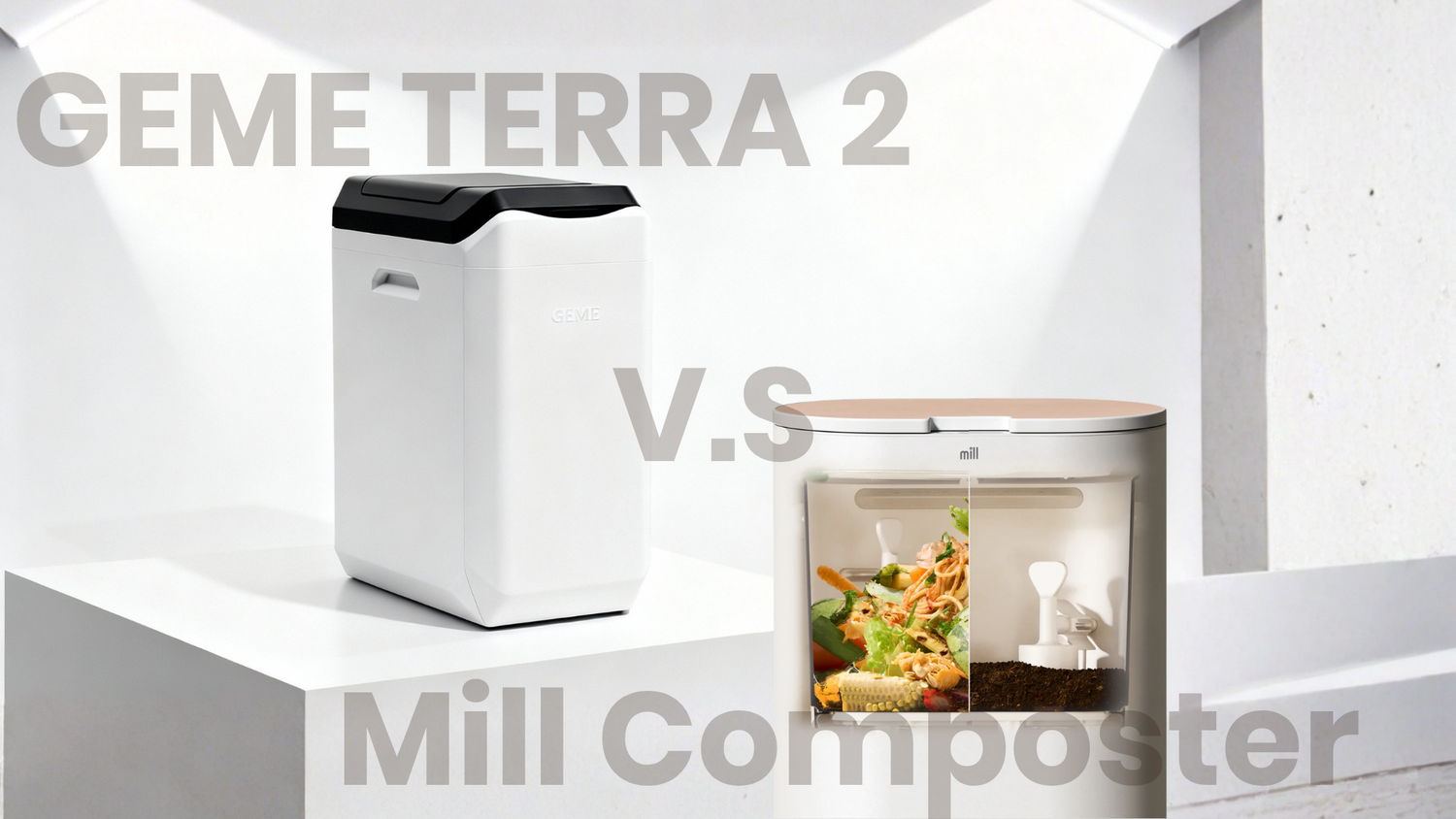 Mill Composter V.S GEME Terra II: The Best Electric Kitchen Composter in 2026