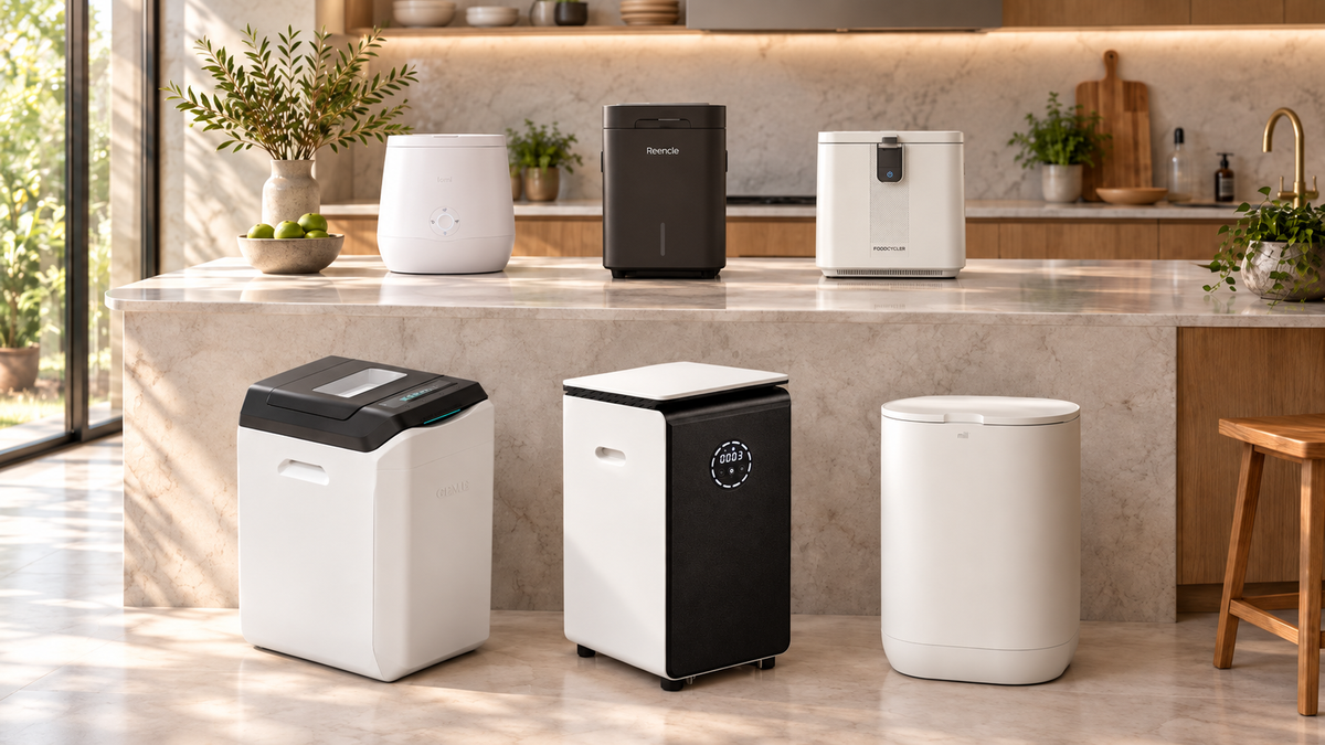 We Reviewed 6 Best Composters: GEME Composter vs. Lomi vs. Mill vs. Reencle vs. FoodCycler