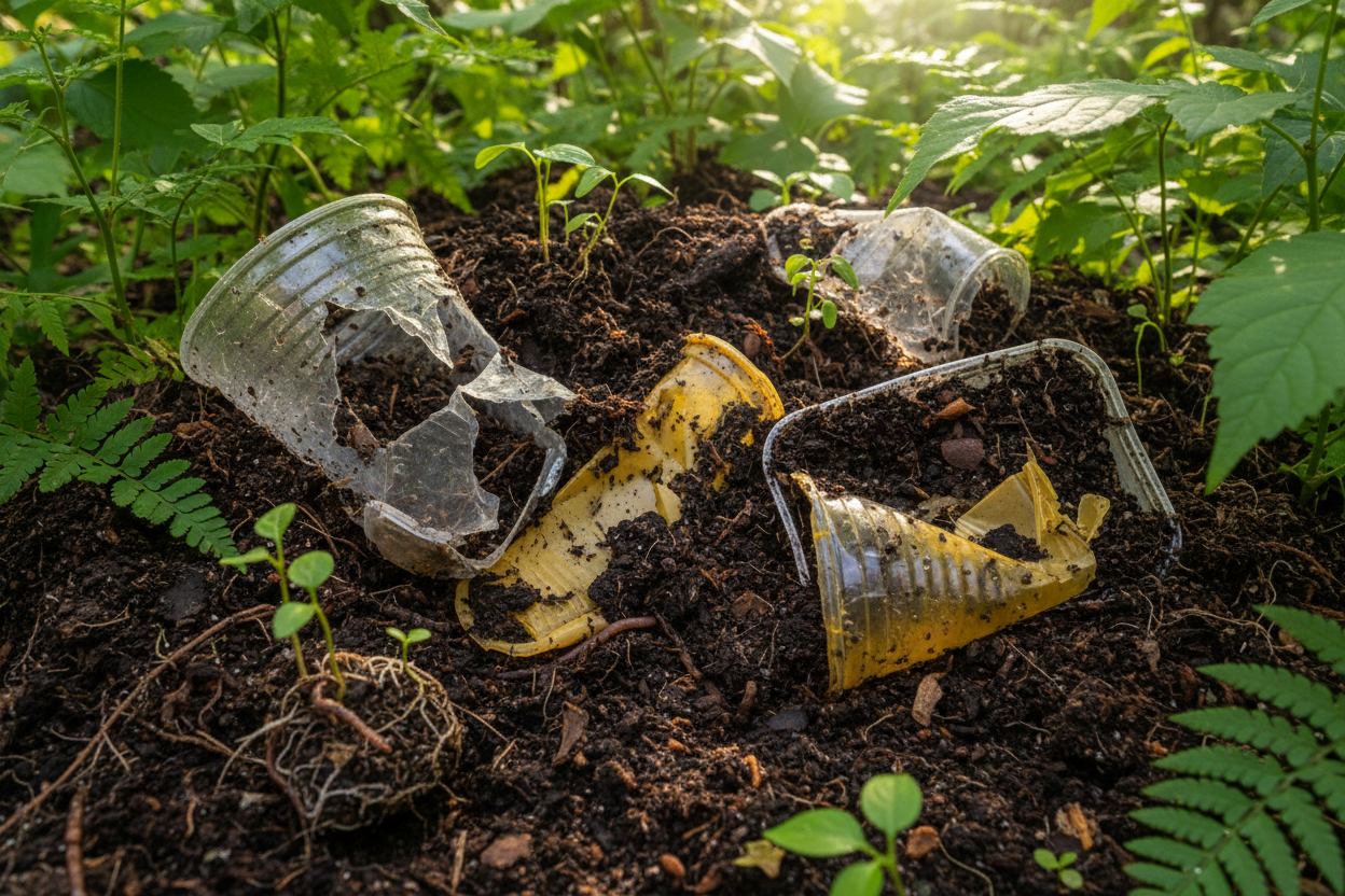 Can I Put Plastic in GEME Composter?