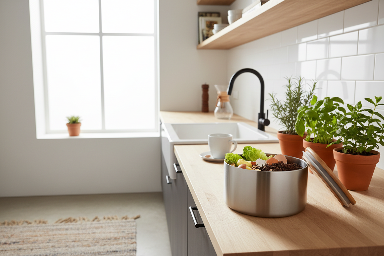 Are There Any Odor-Free Composting Options Suitable for Apartments?