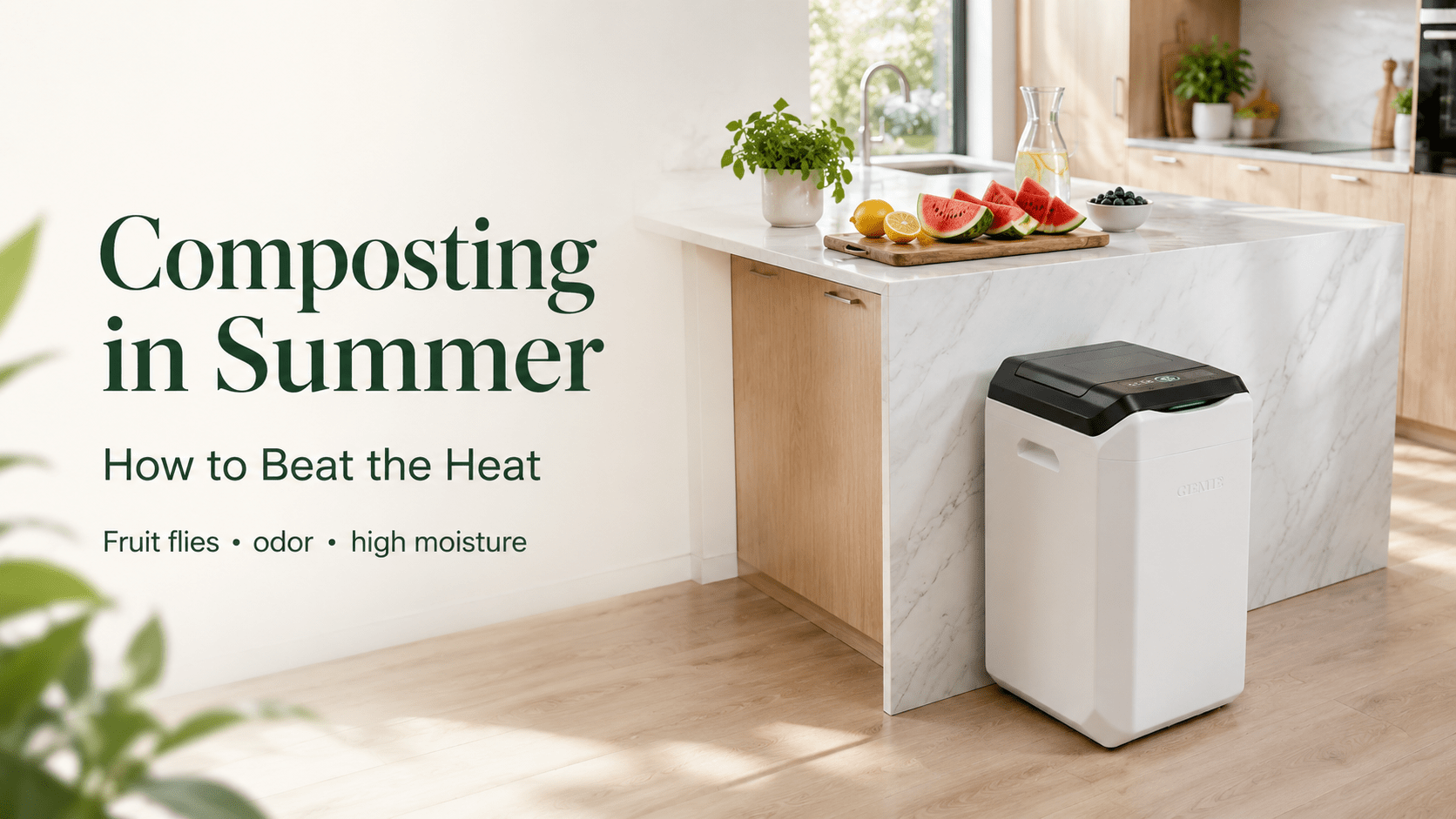 Composting in Summer: How to Beat the Heat - GEME