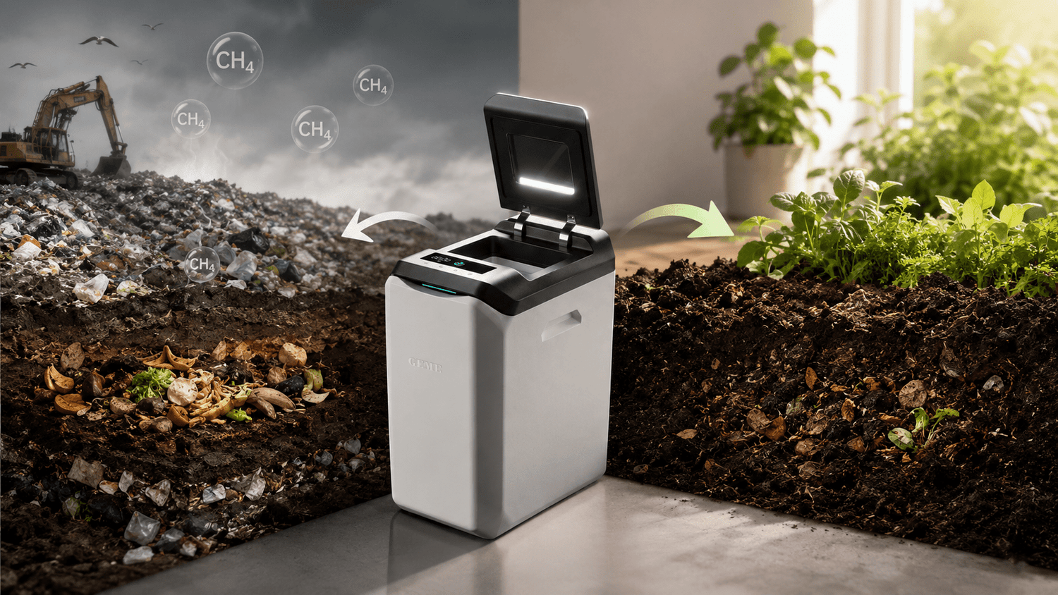 Composting vs. Landfill: Environmental Impact - GEME