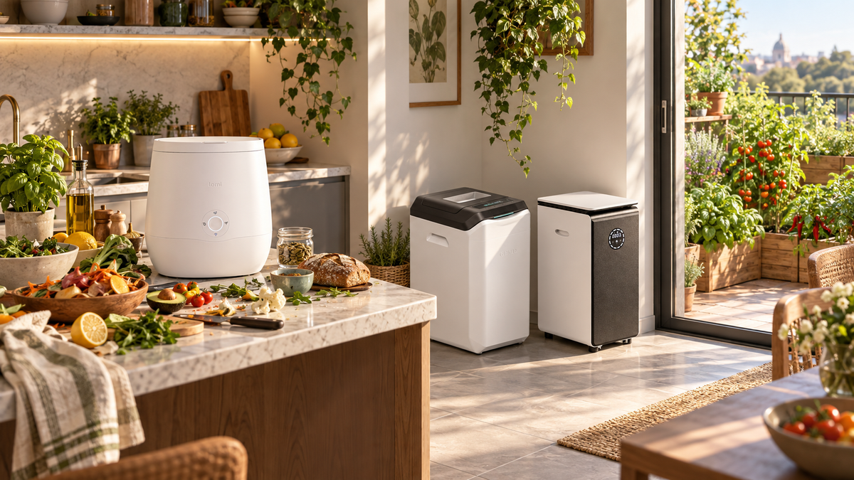 Countertop Composter vs Floor-Standing Electric Composter
