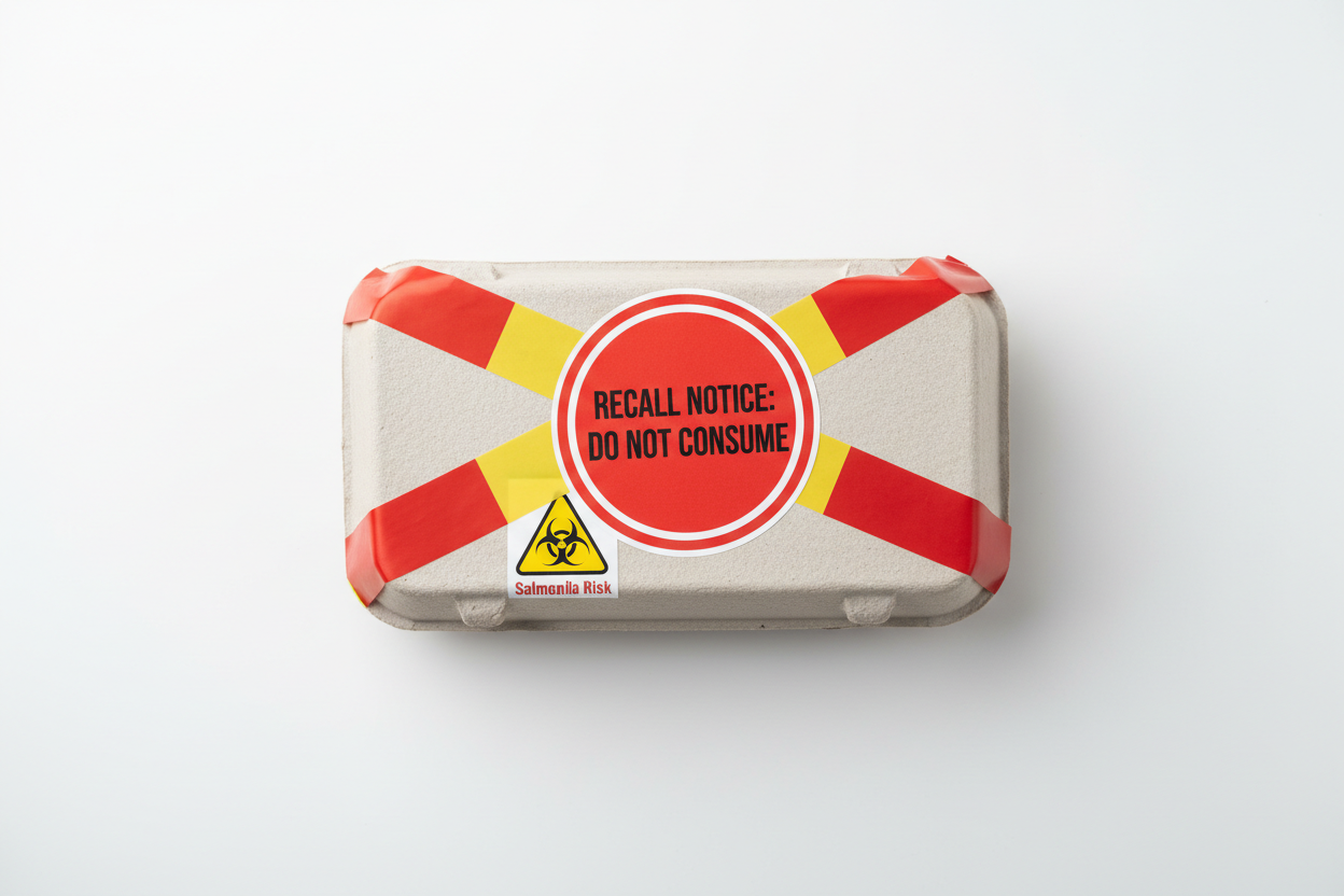 Egg Recall July 2026: FDA Salmonella Recall List & Safety Guide