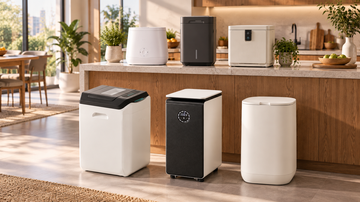Electric Composter Electricity Cost: 6 Models Compared, GEME Terra 2, GEME Pro, Reencle, Mill, Lomi 3 and FoodCycler Eco 5