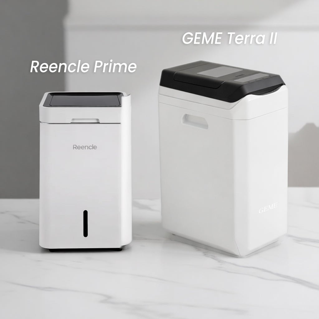GEME Terra II vs Reencle Prime: Microbial Composter Comparison 2026 - GEME