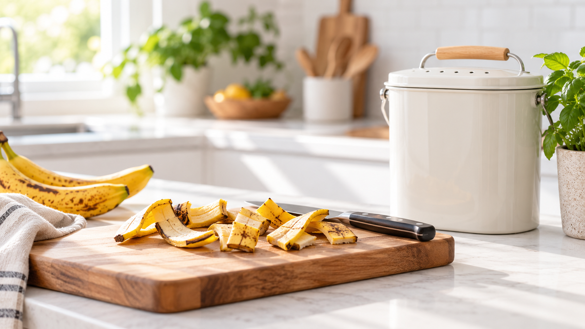 How to Compost Banana Peels