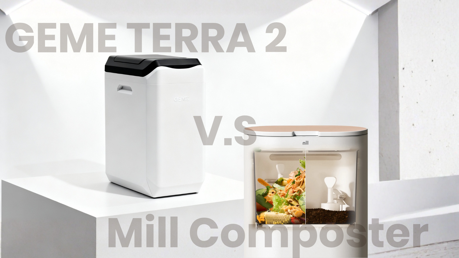 Mill Composter V.S GEME Terra II: The Best Electric Kitchen Composter in 2026