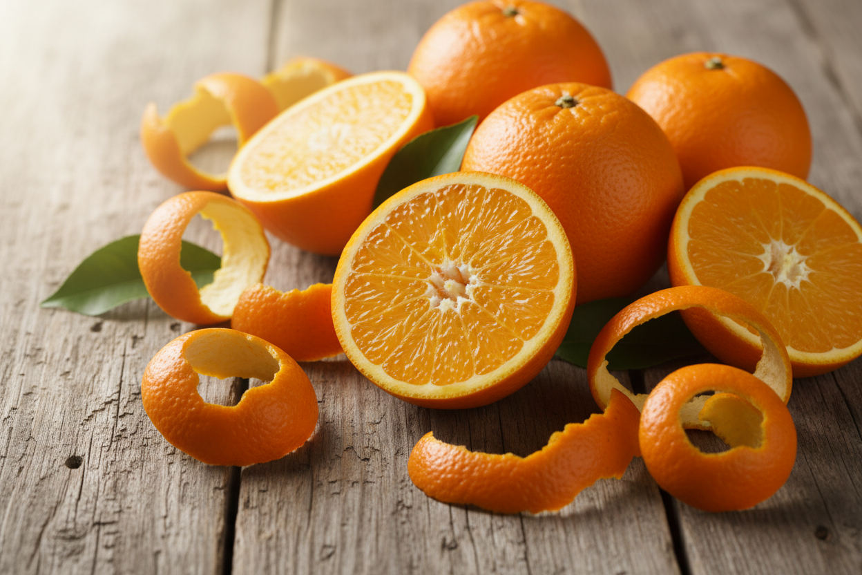 Can you compost orange peels? Yes. Learn why they break down slowly, how cutting speeds decomposition, and why Terra II is the best household method.