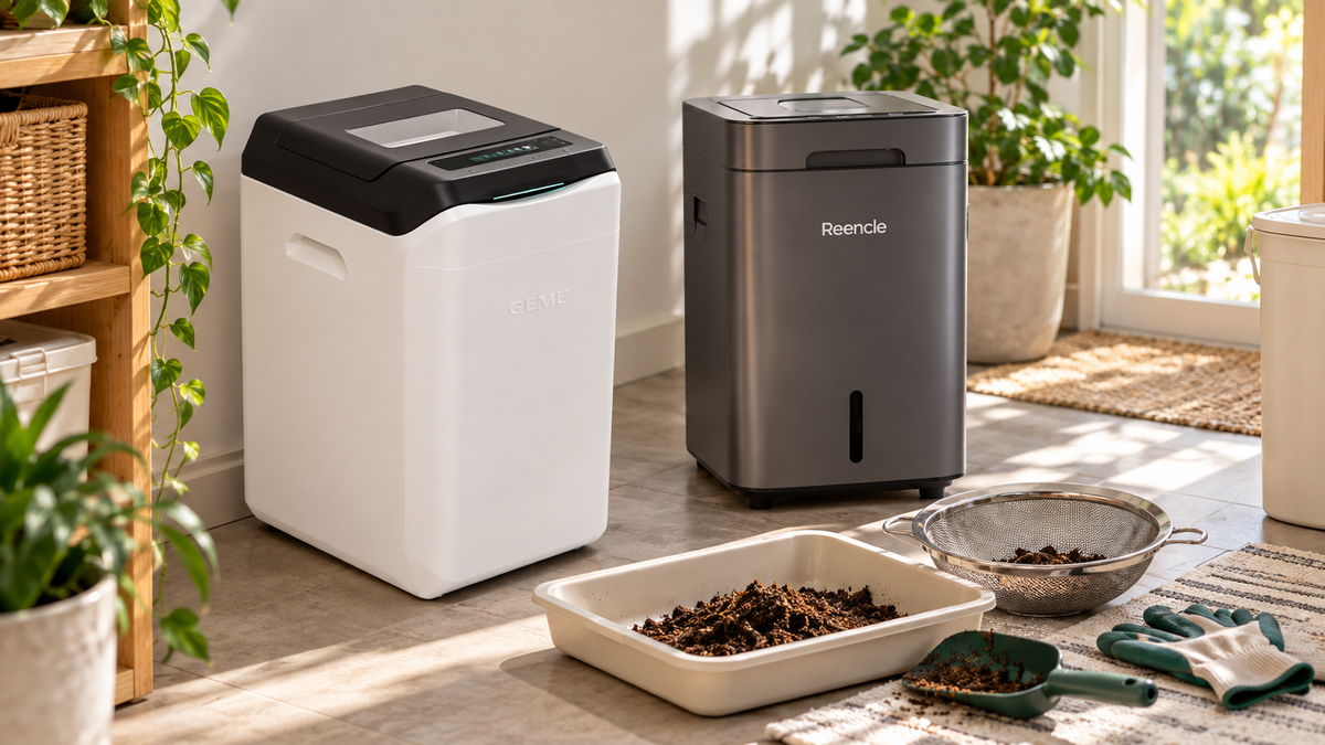 GEME Composter vs Reencle: Harvesting and Caring for the Microbial Bed