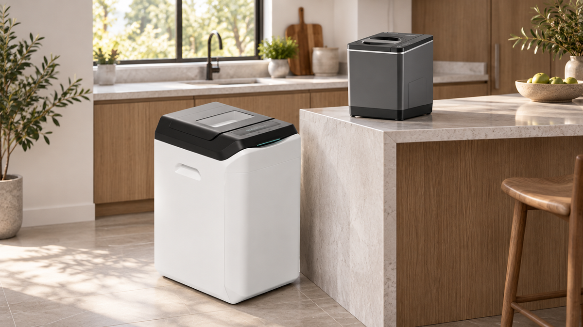 GEME Composter vs Vitamix FoodCycler: Understanding Kitchen Compost Machines