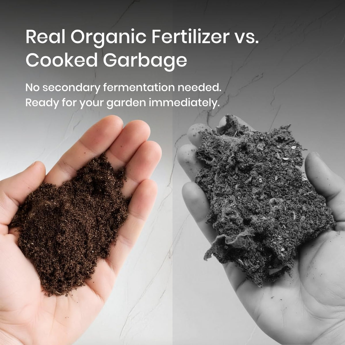 GEME Composter Terra 2 | Real Compost, Odor-Free